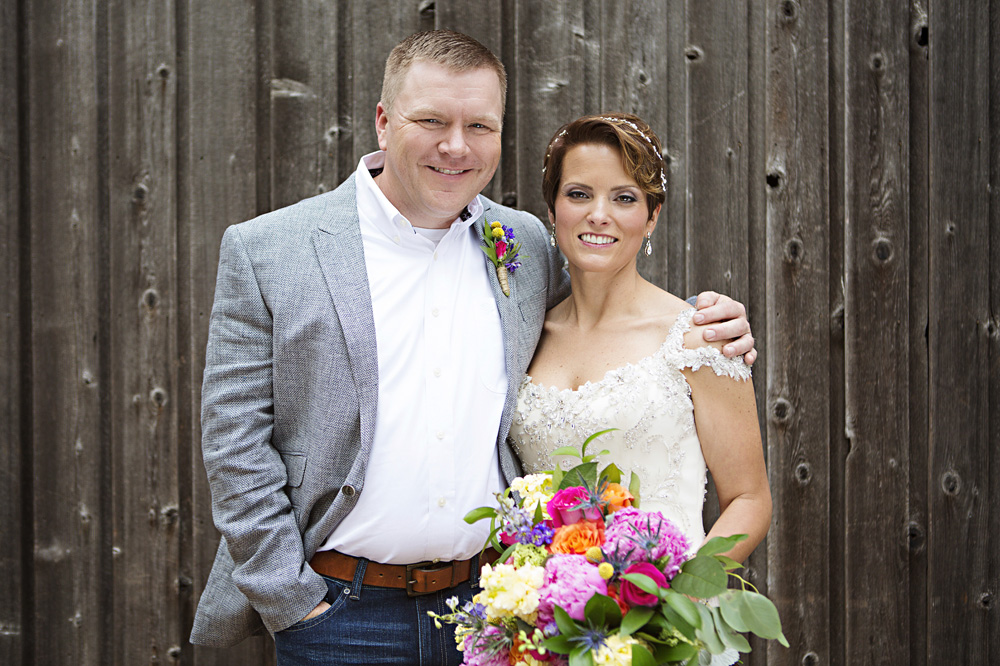 Simple Elegance Bride and Groom