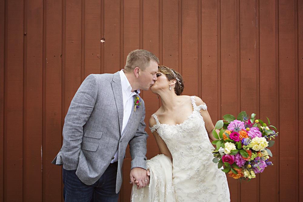 Spring blooms wedding bouquet