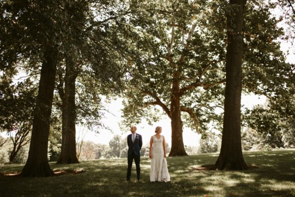 Adrienne + Austin Rustic Kansas City wedding