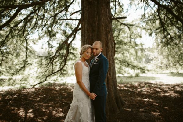 Adrienne + Austin Rustic Kansas City wedding