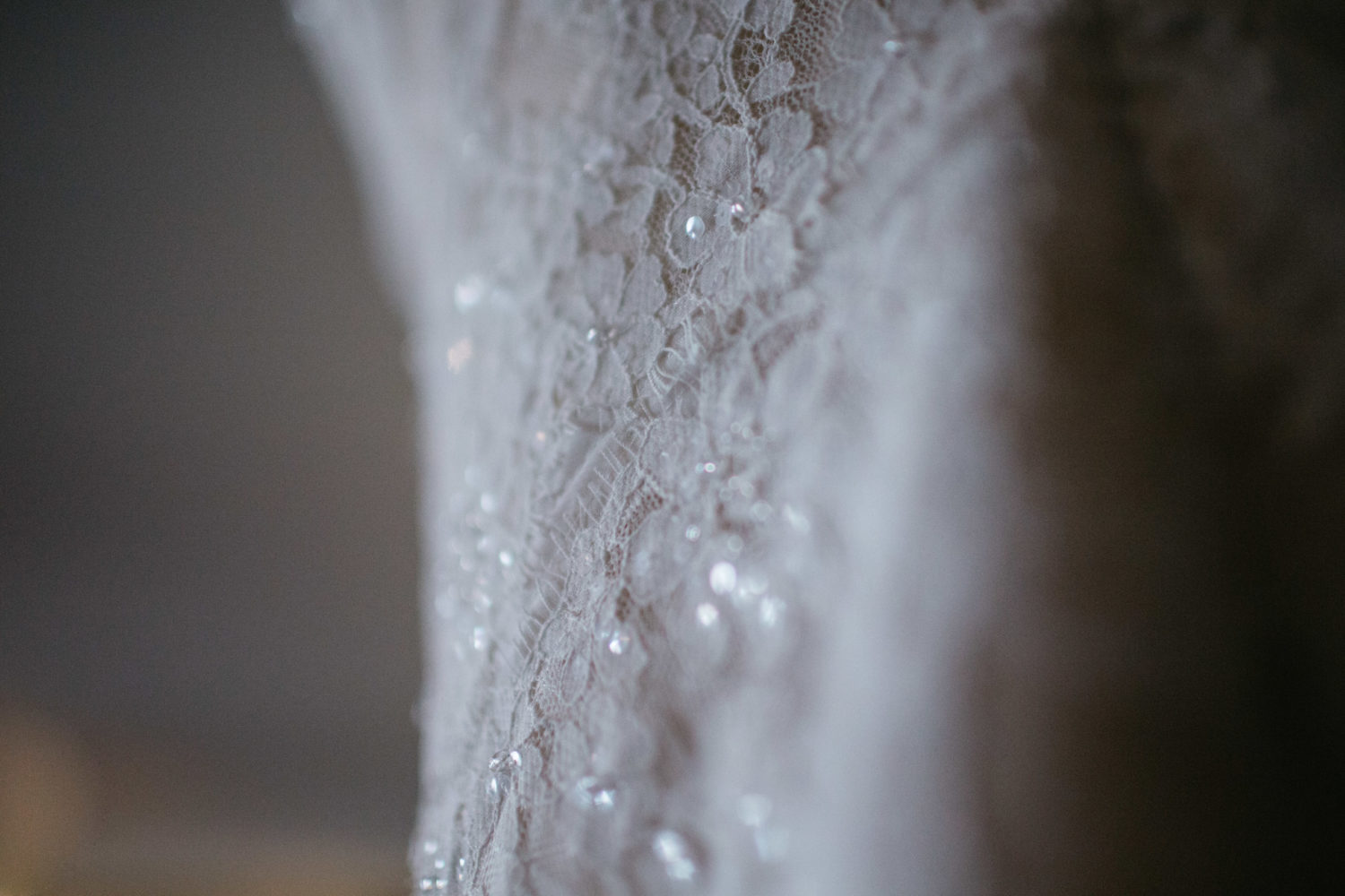 lace wedding gown