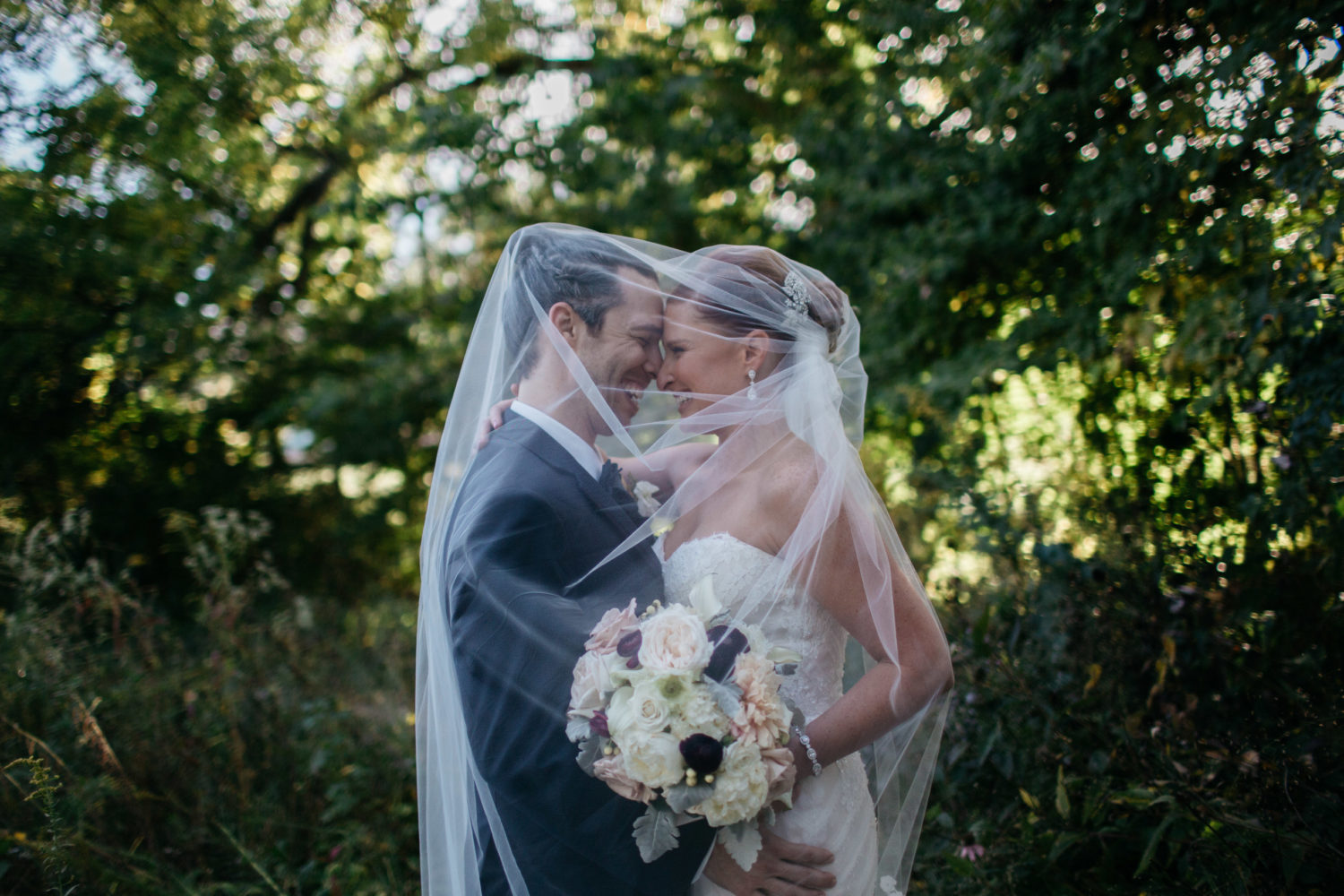 romantic wedding couple