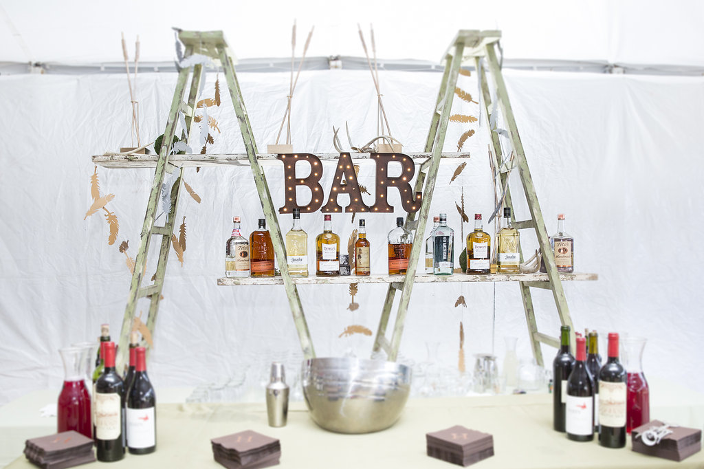 western wedding decor