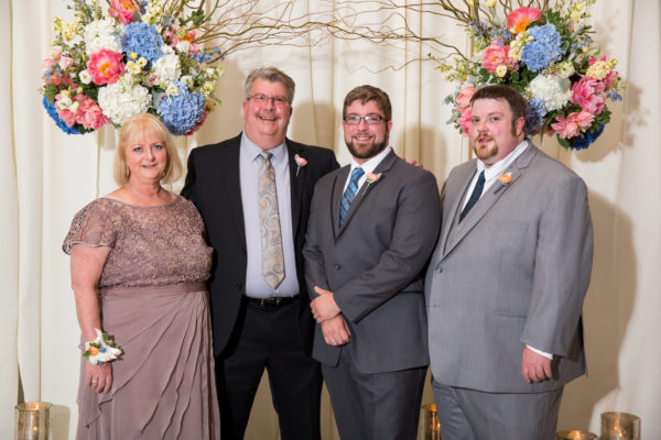 Melissa + Jake Downtown Library Kansas City wedding