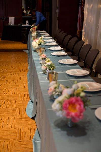 wedding head table