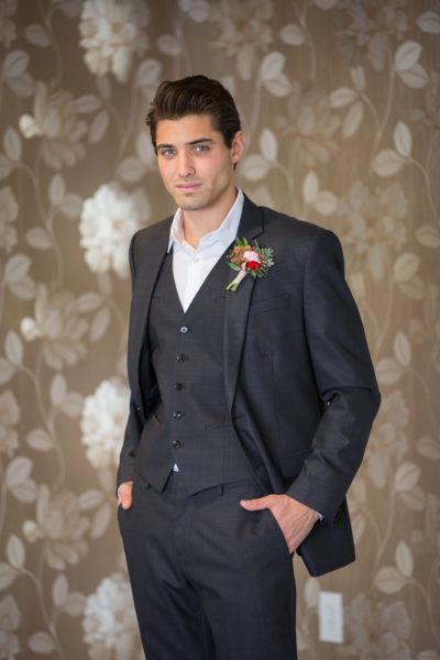 modern wedding menswear suit