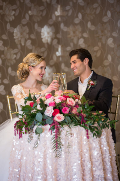 gold wedding inspiration