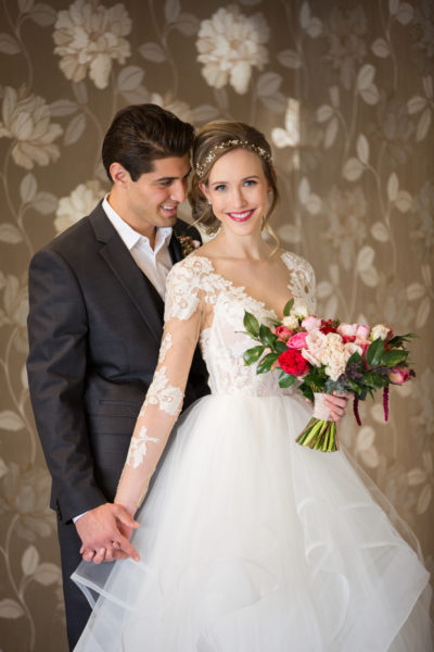 Valentine's Day wedding styled inspiration