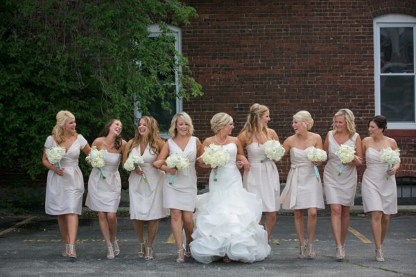 ivory short bridesmaid dresses