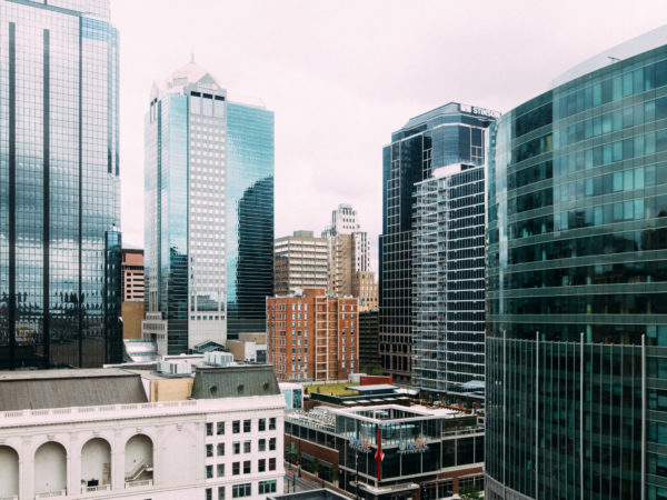 Kansas City skyline downtown
