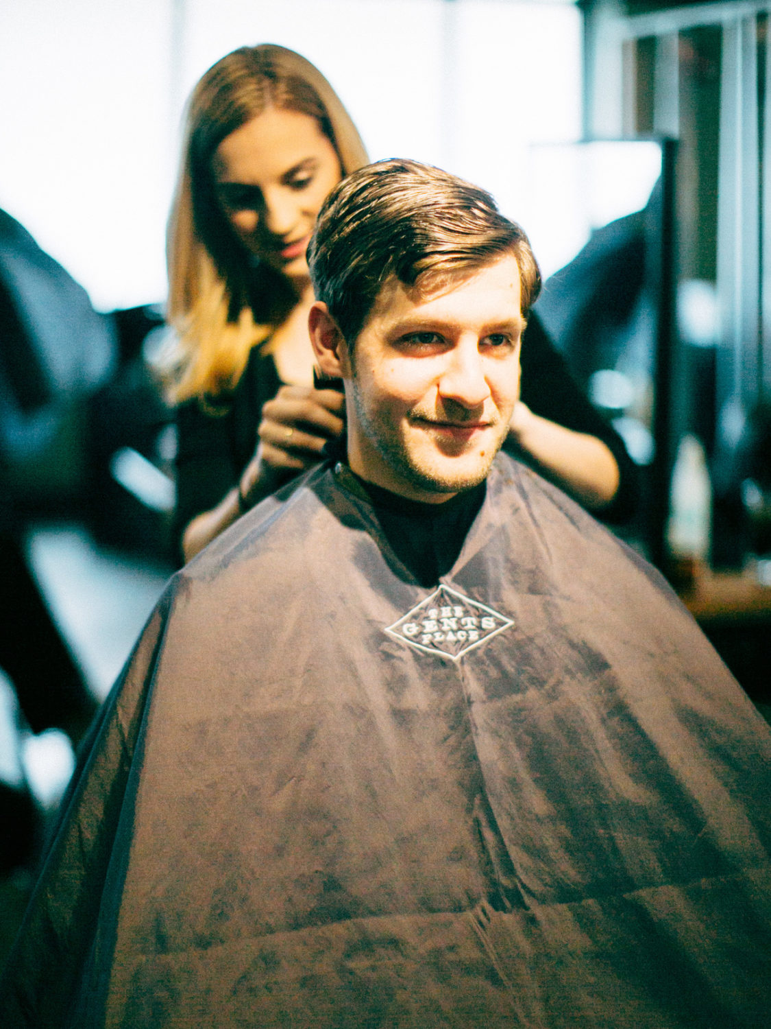 Groom wedding haircut