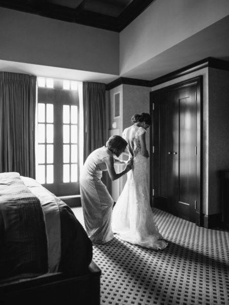 black and white wedding photography