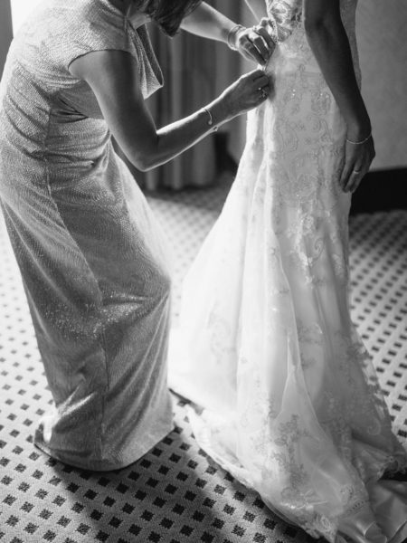 black and white wedding photography