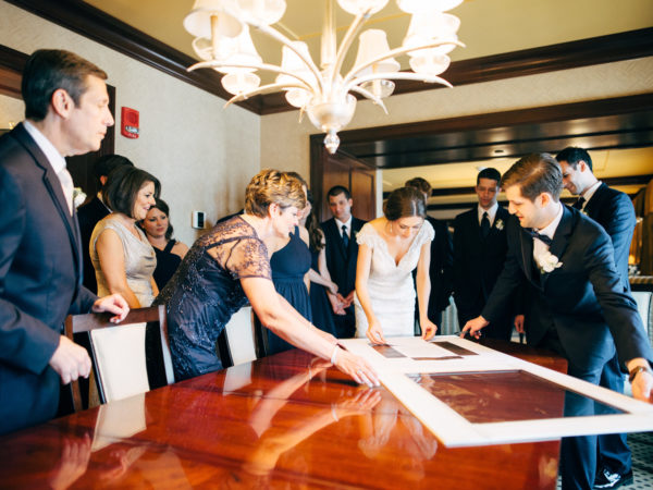 ketubah signing jewish wedding