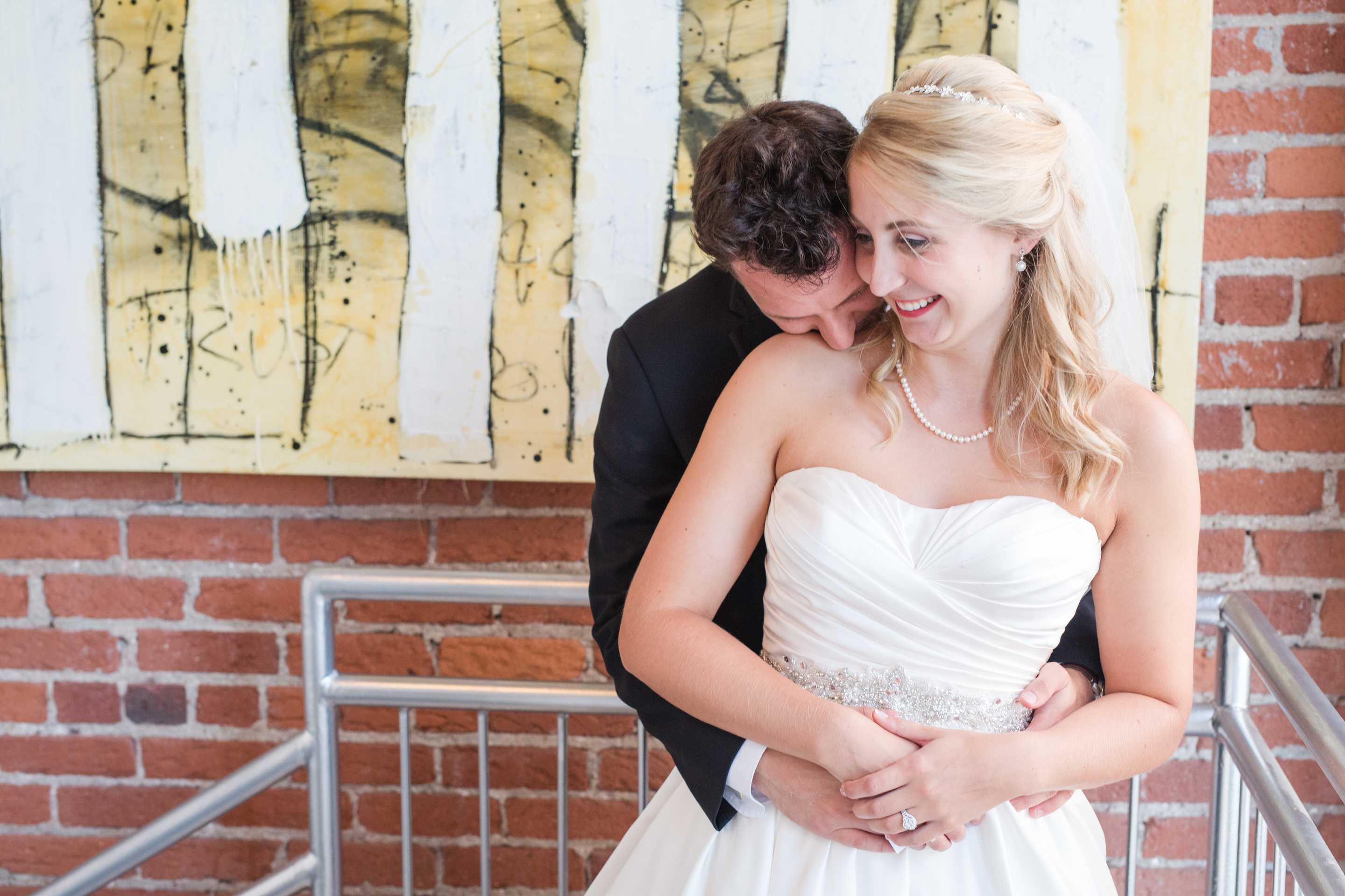 Real Weddings: Lindsey + George Modern Romance at The Berg