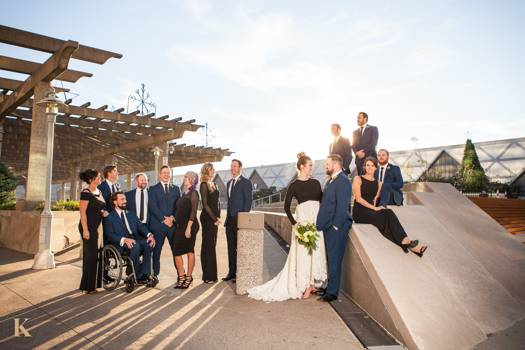 Real Weddings: Steph + Brian’s Cool Kansas City Wedding