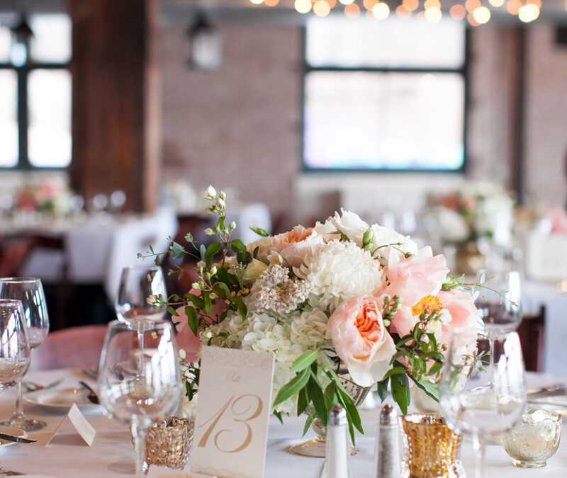 Melanie + Bryan – Romantic Hobbs Building Wedding