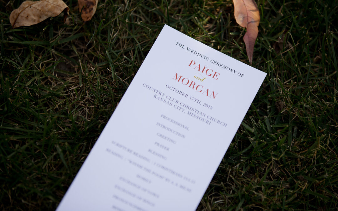 Kansas City Real Wedding – Paige + Morgan – Simple Elegance Wedding Coordination
