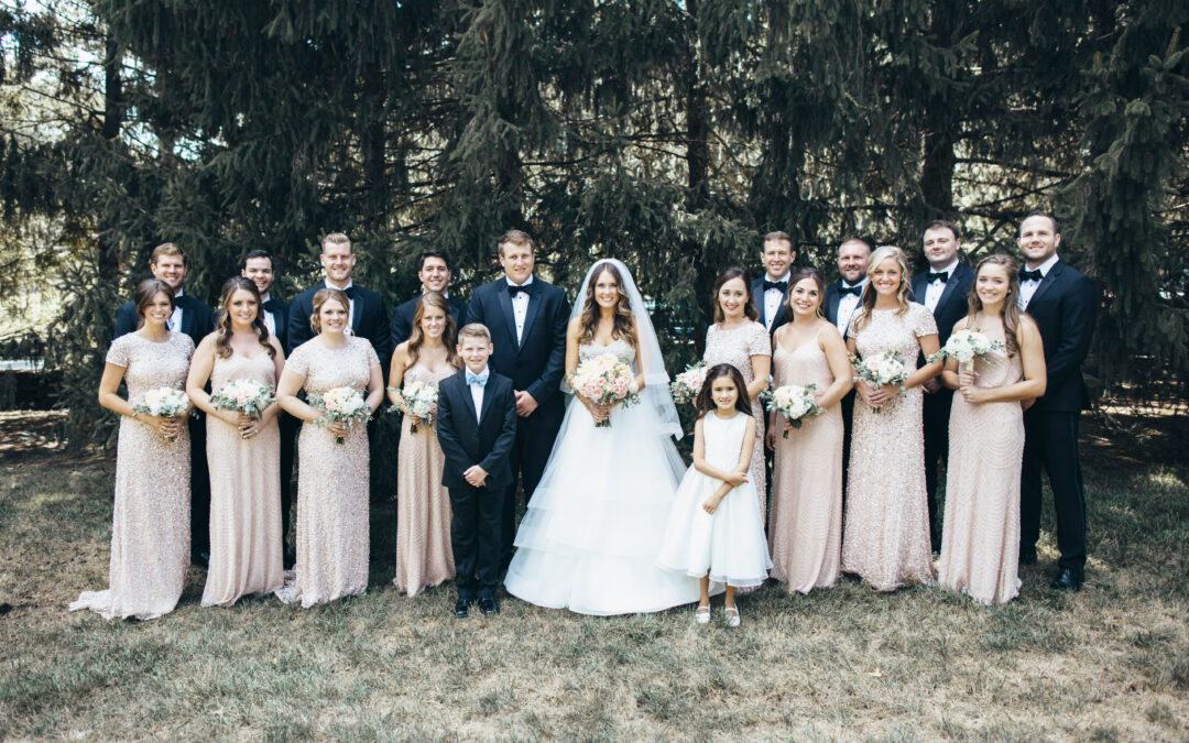 Caitlin + Tim’s Romantic Brass on Baltimore Wedding