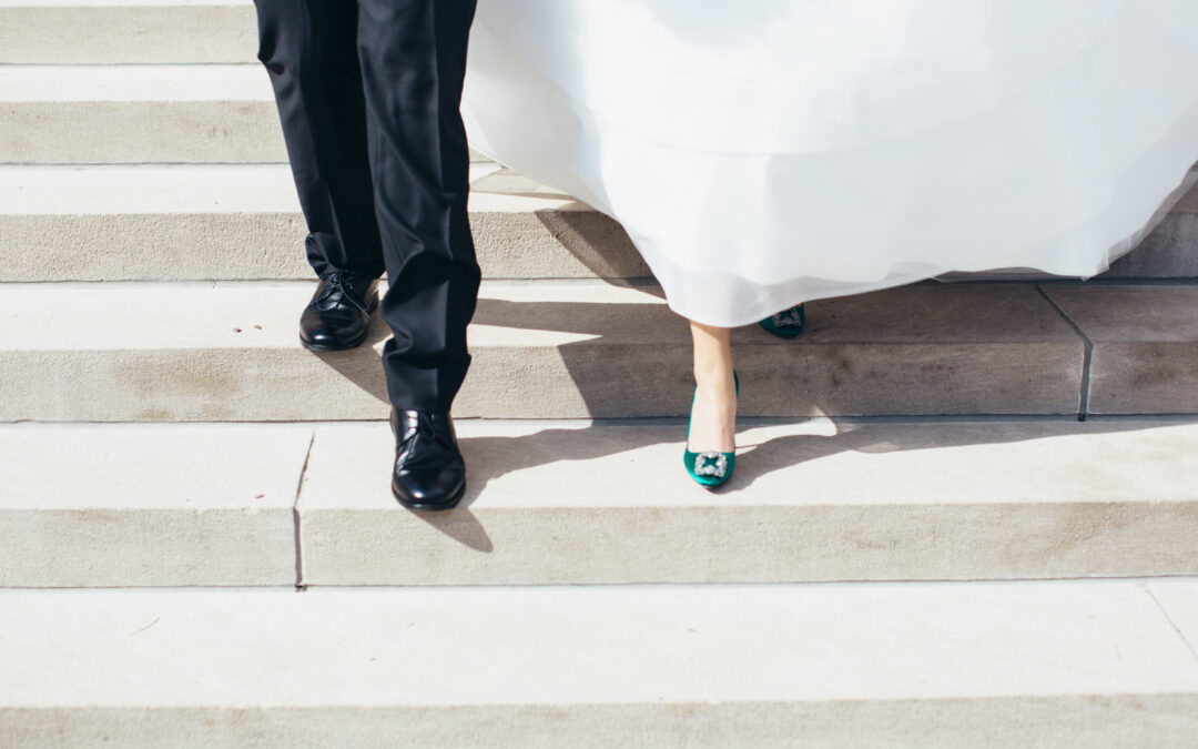 Caitlin + Tim’s Romantic Brass on Baltimore Wedding