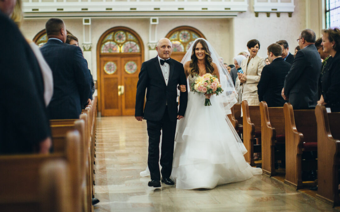 Caitlin + Tim’s Romantic Brass on Baltimore Wedding