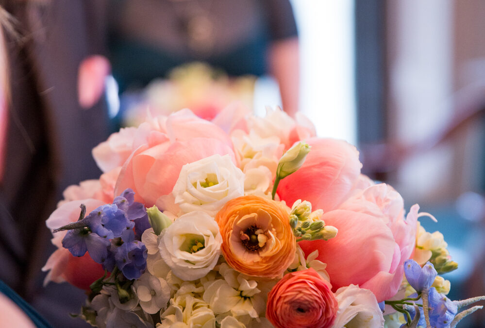 Melissa + Jake Downtown Library Kansas City wedding