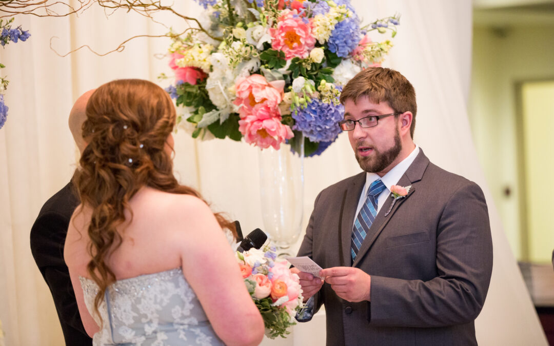 Melissa + Jake Downtown Library Kansas City wedding