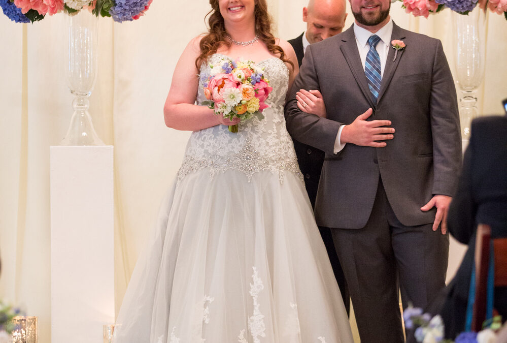 Melissa + Jake Downtown Library Kansas City wedding