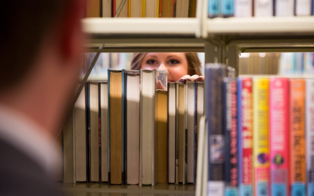 Melissa + Jake Downtown Library Kansas City wedding