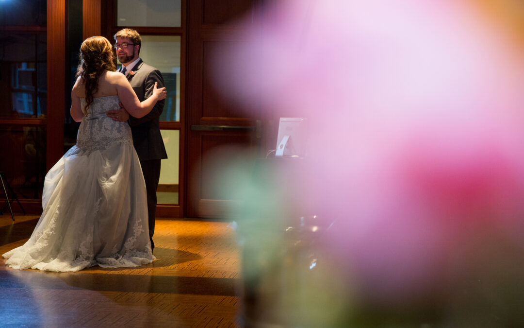 Melissa + Jake Downtown Library Kansas City wedding